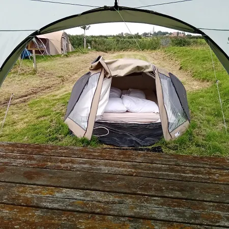 Basic 2P Tent Sotterum Kornwerd Exterior photo