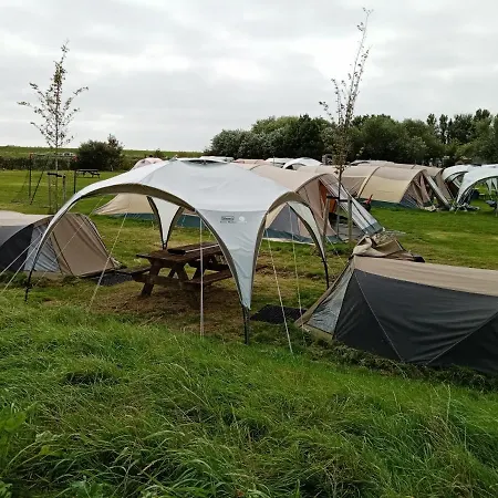 Basic 2P Tent Sotterum Kornwerd Exterior photo